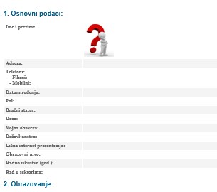 Obrazac cv-obrazac 11