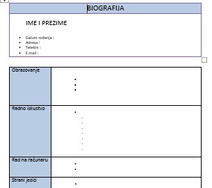 Obrazac cv-obrazac 14